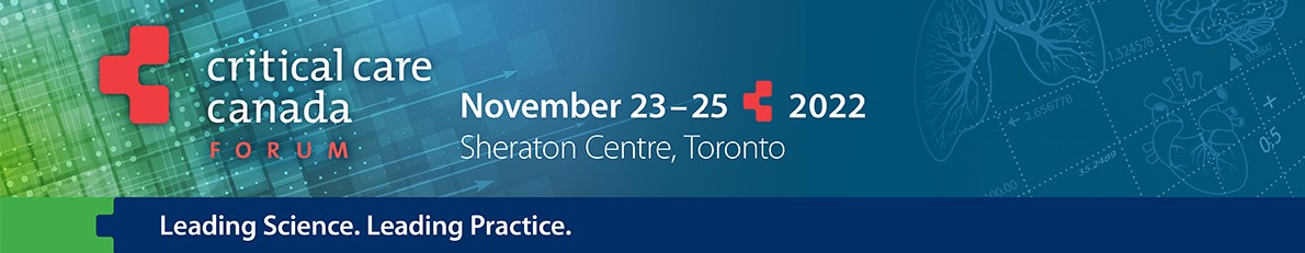 Critical Care Canada Forum 2022