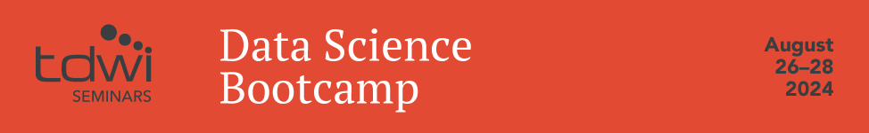 TDWI Data Science Bootcamp - August 26-28, 2024