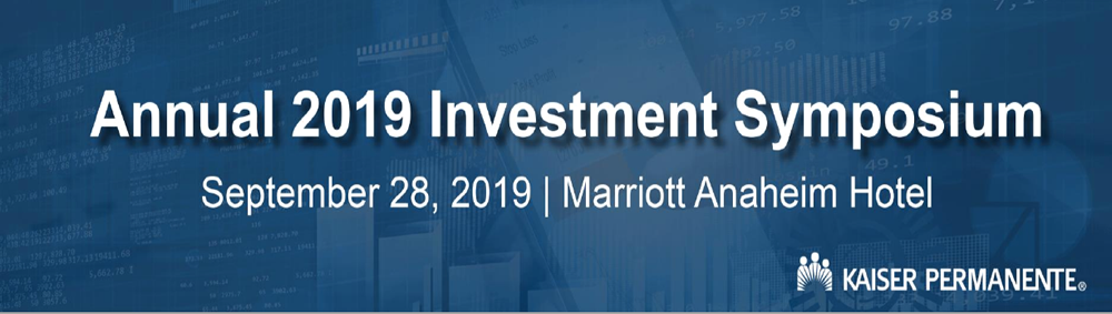 2019 Investment Symposium