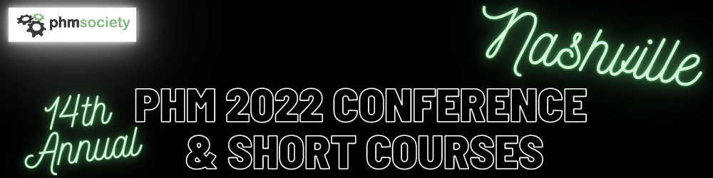 14th Annual PHM Conference and Short Courses 2022
