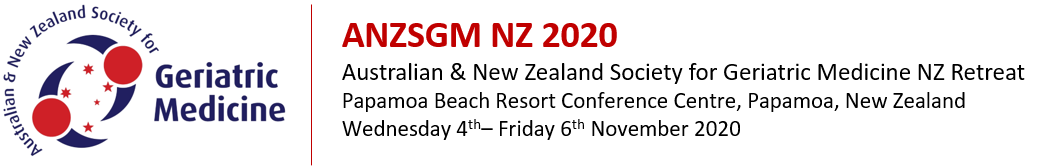 Australian & NZ Society for Geriatric Medicine NZ Retreat 2020