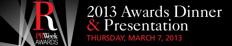 PRWeek Awards 2013